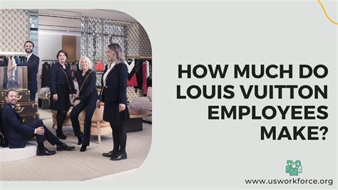 how much do louis vuitton employees make|louis vuitton client advisor salary.